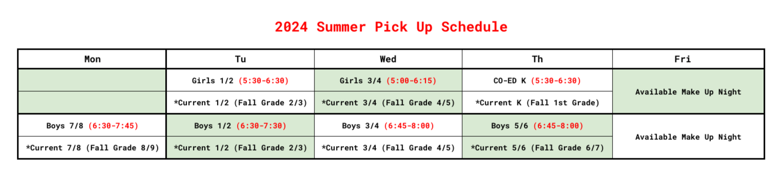 Updated Summer PIck Up for 3_4 Girls